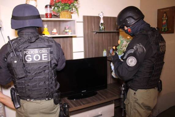 Grande operação policial ocorre na zona sul da capital - foto 2
