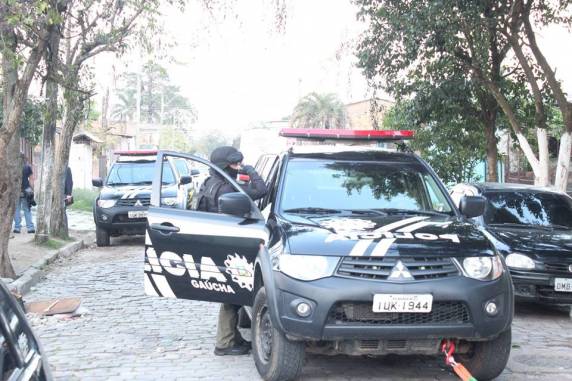 Grande operação policial ocorre na zona sul da capital - foto 5