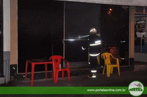 Princípio de incêndio causa alvoroço no centro de Tenente Portela - foto 2