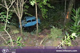 Acidente
com vítima fatal na ERS 504 em Alpestre - foto 2