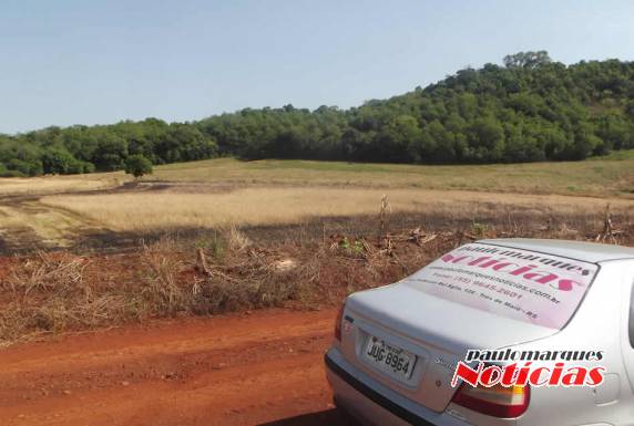 Agricultor fica ferido em incêndio numa lavoura na localidade de Esquina Bela Vista - foto 3
