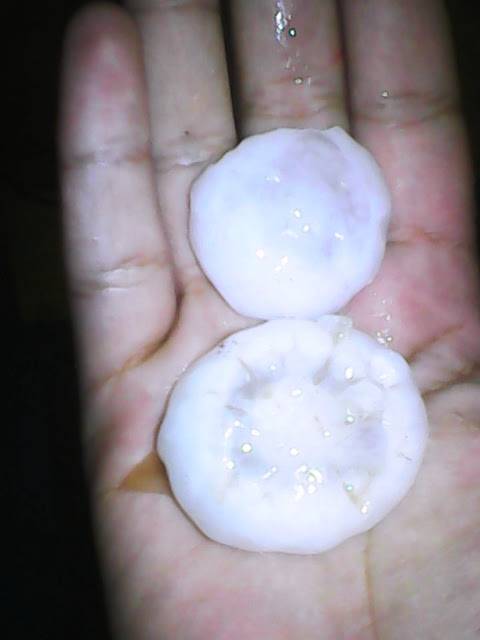Temporal com granizo danifica mais de 300 residências
em Santiago - foto 3