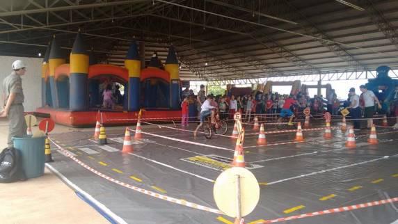 Pelotão Mirim/BM teve participação ativa no evento Criança no Parque - foto 7