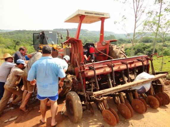 Agricultora sofre acidente com trator no interior de Porto Mauá - foto 4
