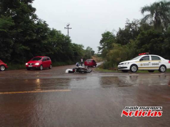 Motociclista fica ferido depois de colidir com automóvel na ERS 342 em Três de Maio - foto 5