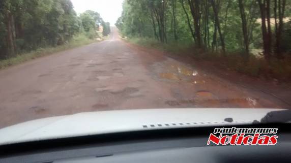Estado de calamidade na RS 571 em Chiapeta - foto 4