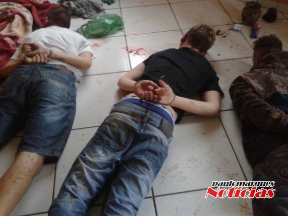 Policiais do
POE/22º BPM e Polícia Civil prendem seis integrantes da facção Bala na Cara - foto 2