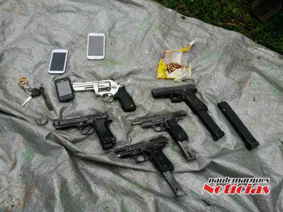 Policiais do
POE/22º BPM e Polícia Civil prendem seis integrantes da facção Bala na Cara - foto 5