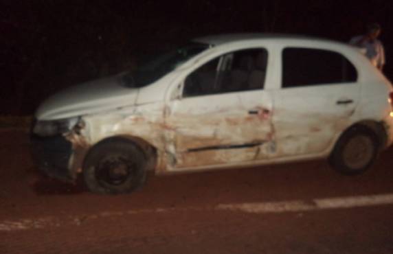 Homem morre ao colidir motocicleta que pilotava em automóvel na BR 468 - foto 2