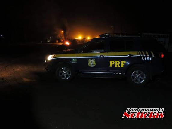 PRF inibe vandalismo e coação a caminhoneiros em Júlio de Castilhos - foto 3