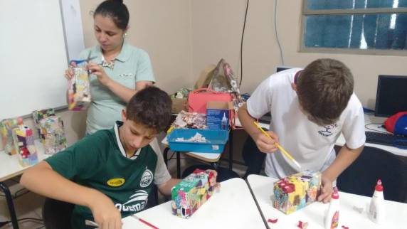 Projeto Troco Solidário Pelotão Mirim de Três de Maio - foto 2