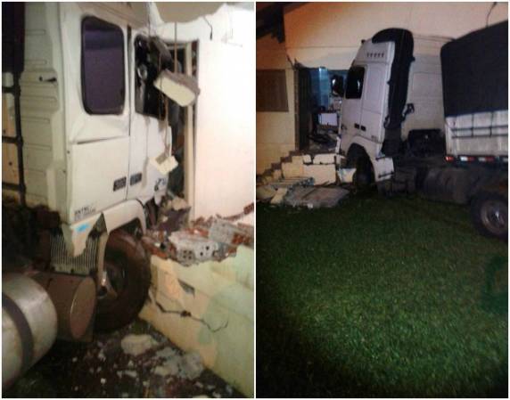 Veículo ficou sem freios, segundo Corpo de Bombeiros