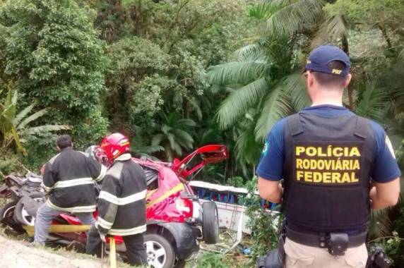 Ocorrência foi registrada na serra entre Corupá e São Bento do Sul