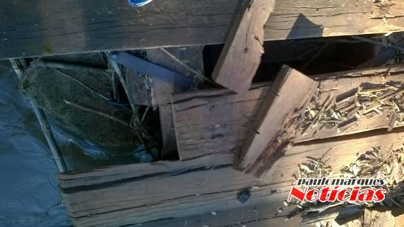 Situação de ponte é preocupante na divisa de Três de Maio e Santa Rosa - foto 4