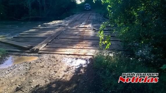 Situação de ponte é preocupante na divisa de Três de Maio e Santa Rosa - foto 3