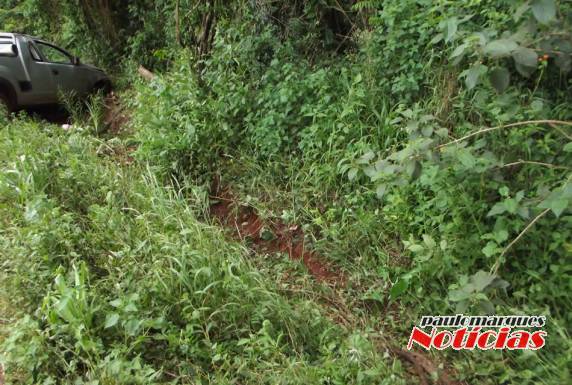Saída de pista com danos materiais na ERS-342 - foto 4
