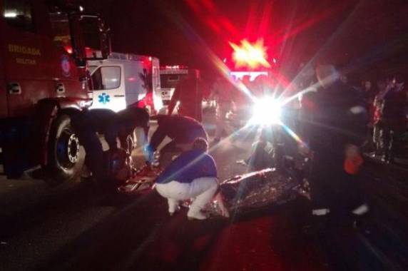 A vítima foi identificada como Vilmar Soares Peixoto, 34 anos. Fato ocorreu na noite de 

sexta-feira
