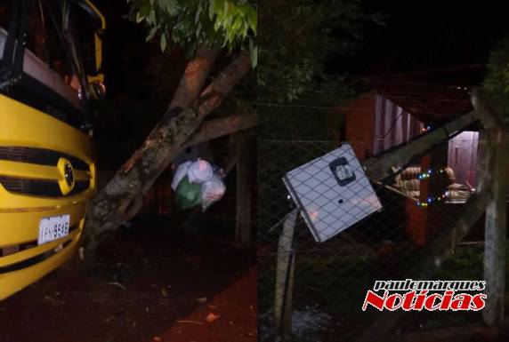 A causa pode ter sido uma pane no sistema de freios do 

veículo