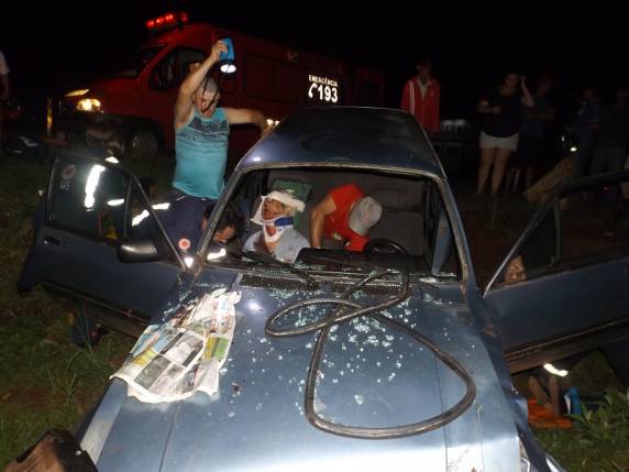 Acidente deixa três feridos na BR-468, em Três Passos - foto 2