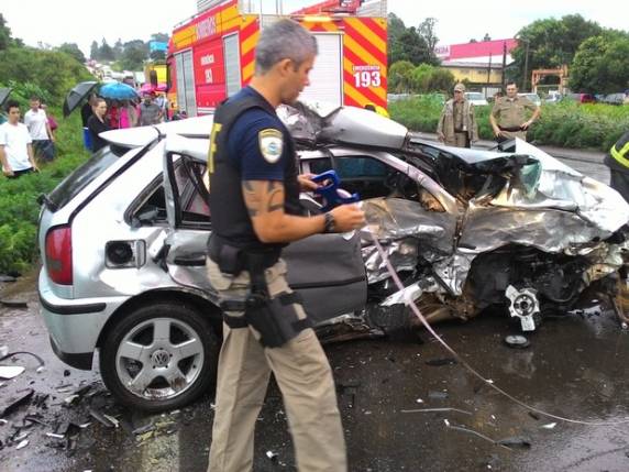 Uma morte foi na BR-282 em Xaxim e a outra na SC-163 em Descanso