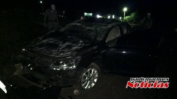 Motorista perde o
controle e capota veículo na BR-472 em Boa Vista do Buricá - foto 3