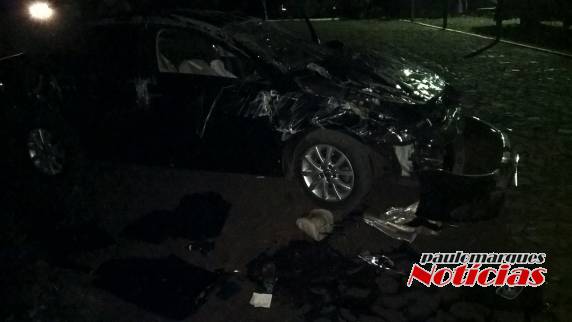 Motorista perde o
controle e capota veículo na BR-472 em Boa Vista do Buricá - foto 5