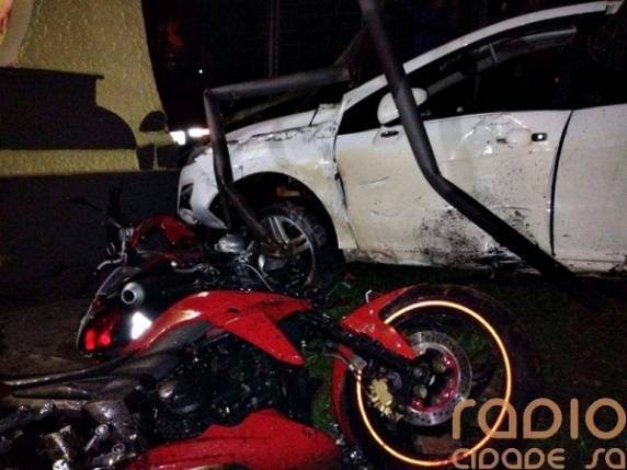Acidente aconteceu durante a noite
