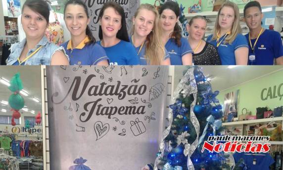 A 

equipe da loja espera por você.