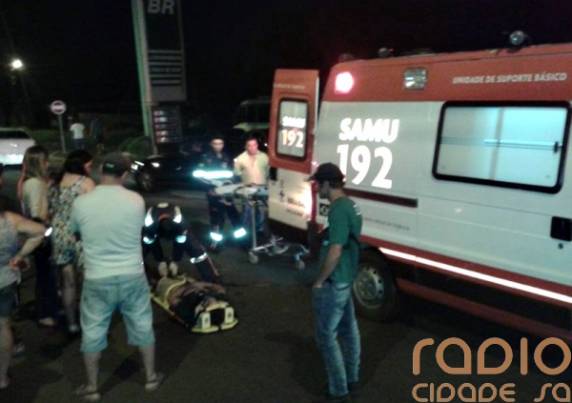 Motociclista fica ferido em colisão registrada na rótula da Av. Ipiranga com Getúlio Vargas, em Santo Ângelo - foto 3