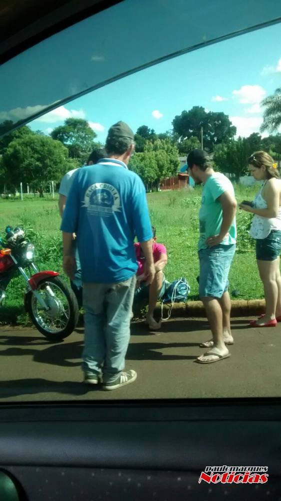 Piloto de motocicleta fica
ferido em acidente no bairro São José em Ijuí - foto 2