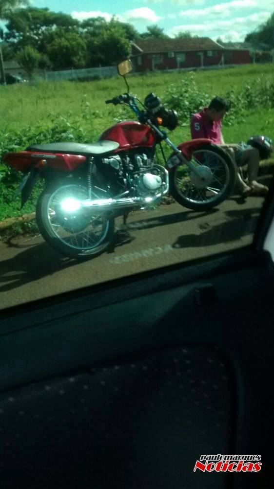 Piloto de motocicleta fica
ferido em acidente no bairro São José em Ijuí - foto 5