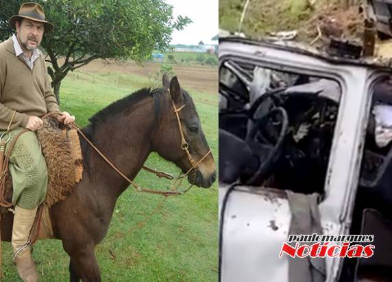 Caminhoneiro três-maiense morreu vítima de uma grave acidente nesta quinta-feira