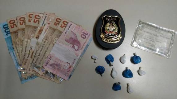 Polícia Civil de Porto
Belo prende traficante no Mariscal - foto 3