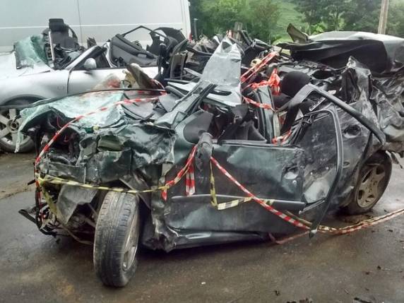 PMRv acredita que alta velocidade provocou acidente na SC-421