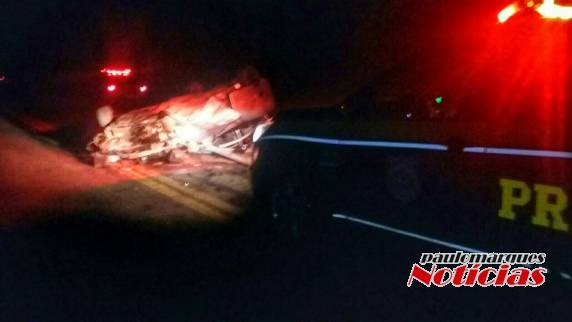 Carro capotado causa outro acidente com lesões em Sete de Setembro na BR 392 - foto 3
