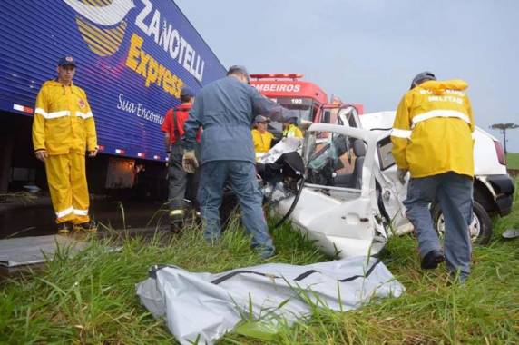 Acidente com morte na BR-282 no Oeste de Santa Catarina - foto 2