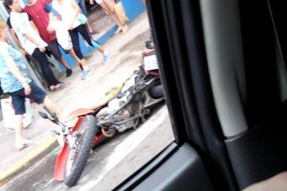 Colisão aconteceu na esquina da Avenida Dores com a 

Rua General Neto