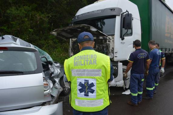 Homem morre em grave acidente na BR-282 em Xaxim, SC - foto 3