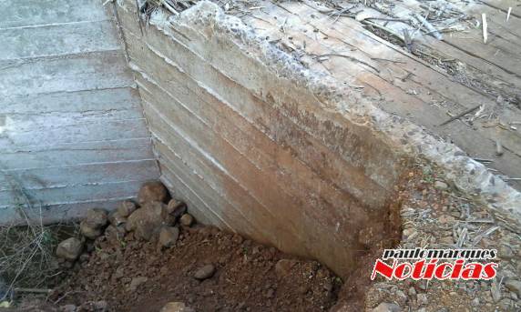 Internauta alerta para ponte que ficou sem a cabeceira no interior
de Independência - foto 4