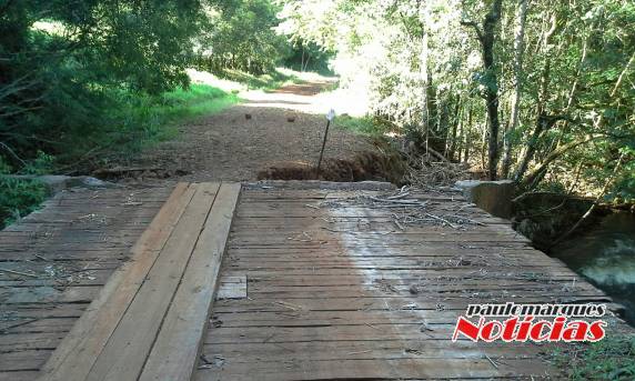 Internauta alerta para ponte que ficou sem a cabeceira no interior
de Independência - foto 2