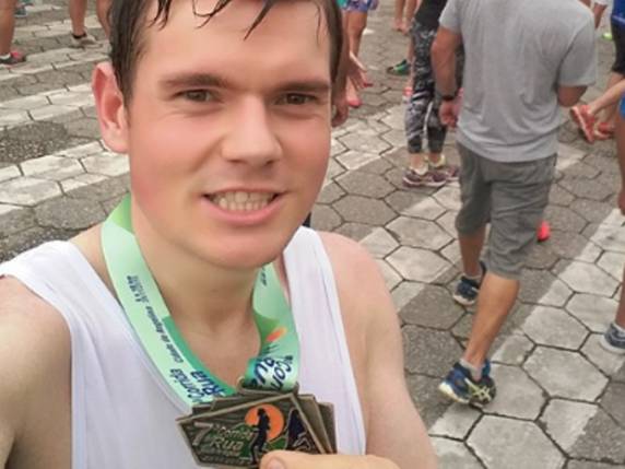 Catarinense perde 63 kg em um ano e atribui a
corrida diária: 'É viciante' - foto 3