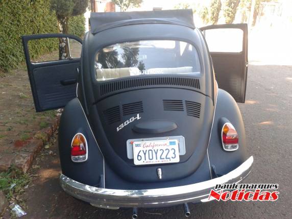 Fusca é restaurado na Oficina Injetrônic, em Três de Maio - foto 2