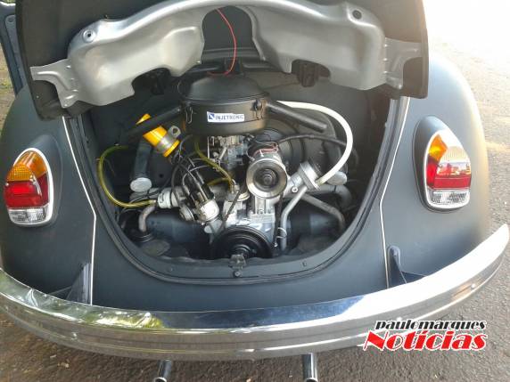 Fusca é restaurado na Oficina Injetrônic, em Três de Maio - foto 5