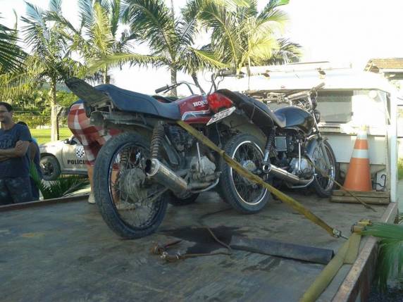 PM apreende duas 

motocicletas e dois malandros são presos por receptção - foto 5