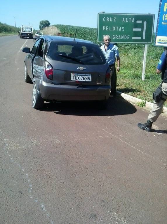 Mais um acidente no trevo de entroncamento das BRs 468 e 158, em Palmeira das Missõeis - foto 2