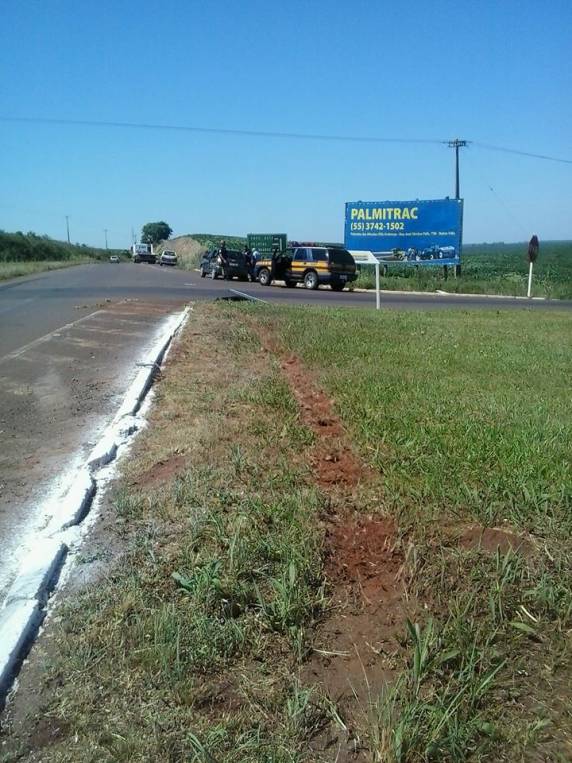 Mais um acidente no trevo de entroncamento das BRs 468 e 158, em Palmeira das Missõeis - foto 5