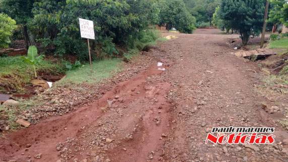 Situação 

que já era ruim agora é péssima depois da chuva