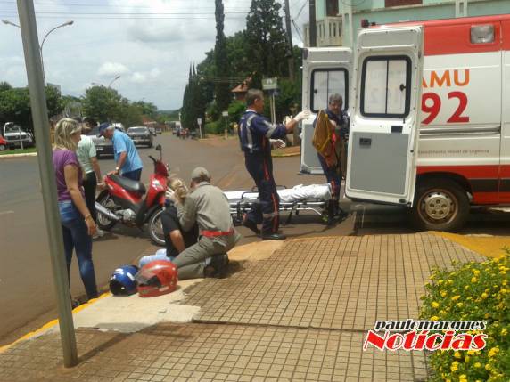 Colisão de carro em motocicleta deixa duas jovens com ferimentos leves, em Três de Maio - foto 3