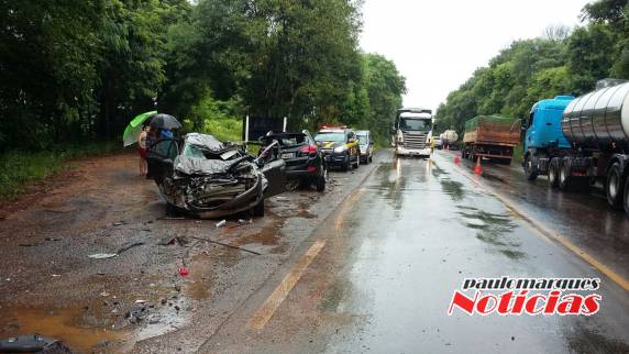 Veículo roubado no centro de Ijui se envolve em acidente na BR 285 - foto 2