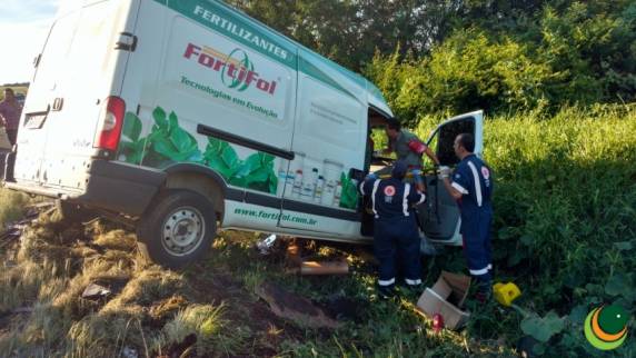Grave
acidente deixa dois feridos na BR 285 em Passo Fundo - foto 2